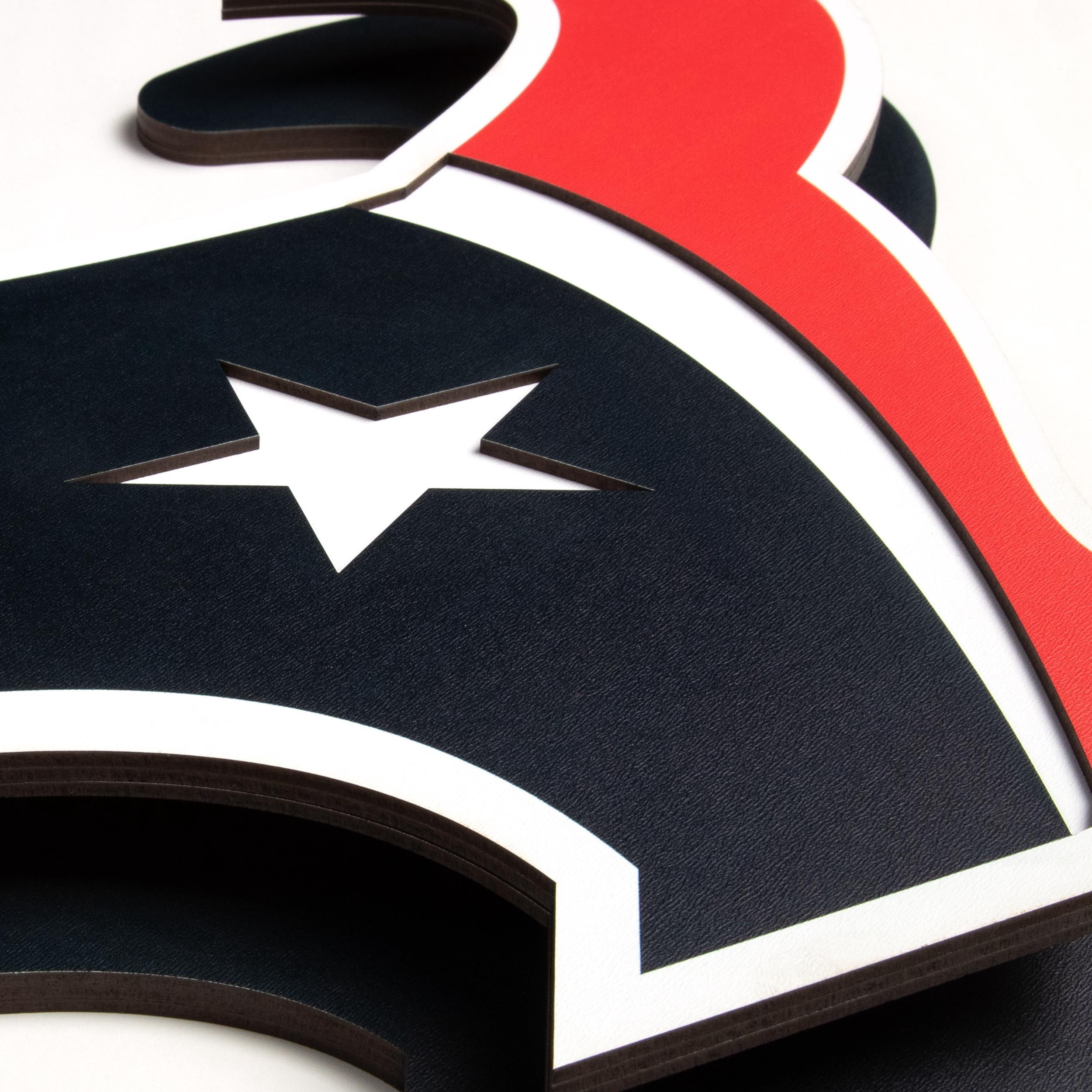 YouTheFan NFL Houston Texans 3DX Die Cut Wall Art
