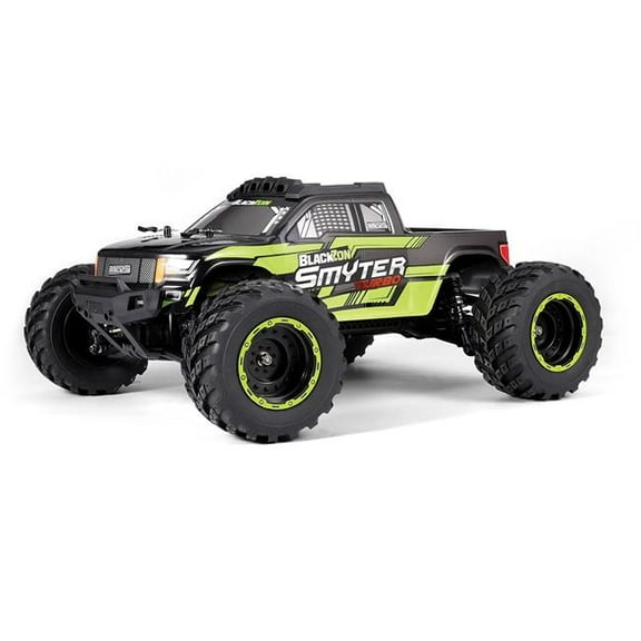 BlackZon BZN540251 Smyter MT Turbo 1- 12 Scale 4WD RTR 3S Brushless Monster Model Truck, Green