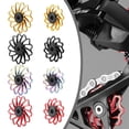 thumbnail image 2 of Bicycle Ceramic Bearing Rear Guide Wheel 11 Teeth 13 Teeth Lightweight Aluminum Alloy Guide Wheel Bike Transmission, 2 of 8