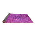 thumbnail image 2 of Ahgly Company Indoor Round Oriental Pink Industrial Area Rugs, 5' Round, 2 of 4