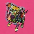 thumbnail image 2 of Wild Bobby, Dean Russo Some Angels Dog Lover Womens Slim Fit Junior Tee, Raspberry, X-Large, 2 of 6