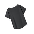 thumbnail image 4 of Camiseta para mujer con cuello redondo, camiseta básica para el trabajo, uso diario, viajes XL, 4 of 7