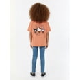thumbnail image 5 of Hello Kitty and Friend’s Girl’s Boxy Halloween Crewneck Tee with Short Sleeves, Sizes 4-16, 5 of 8