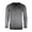 Charcoal, variant on ZIMEGO Men's Vintage Wash Color Dyed Long Sleeve V-Neck Henley Slim Casual Shirt