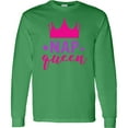 thumbnail image 3 of Inktastic Nap Queen, Princess, Crown, Stars, Sleep, Sleeping Long Sleeve T-Shirt, 3 of 5
