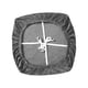 thumbnail image 3 of Funda de asiento de silla elástica extraíble universal para silla de oficina o computadora Gris oscuro, 3 of 9