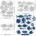 thumbnail image 3 of 3Pcs Fish Cutting Dies Fish Embossing Stencils Template Die Cut Set for Card Scrapbooking and DIY Craft Album Paper Card Decor 0.8mm Thick, 3 of 9