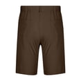 thumbnail image 5 of Lullu Toddler Boys Cotton Linen Shorts Casual Solid Color Breathable Shorts, Sizes 4-13, 5 of 6