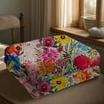 thumbnail image 5 of Davulos Quilts for King Bed 3 Pieces Soft Summer Quilt Lightweight Microfiber Bedspread Floral Pattern Coverlet for All Season(1 Quilt, 2 Pillow Shams), 5 of 8
