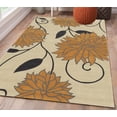 thumbnail image 5 of Linon Trio Floral Hand Tufted Polyester 5'x7' Rug in Ivory, 5 of 6