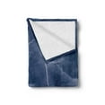 thumbnail image 2 of Nature Soft Flannel Fleece Throw Blanket, Thunder Bolt Above the Seasonal Field Electric Vibes Mother Nature Theme Image, Cozy Plush for Indoor and Outdoor Use, 50" x 60", Yellow Blue, by Ambesonne, 2 of 5