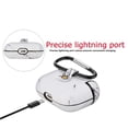 thumbnail image 3 of Airpods Pro Case Cover Leather (2019), Case for Airpods Pro, Premium Leather Slim AirPods 3 Case Cover with Hook Compatible for AirPods Pro 2019 (Front LED Visible), 3 of 8