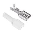 thumbnail image 2 of 100 Sets Crimp Terminal Male Spade Connector Crimp Female Spade Terminal Kit for Audio-System, 2 of 5