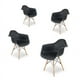 thumbnail image 1 of Sillas para Comedor Ergonomicas Mirel Vessel Diseño Minimalista Set 4 Piezas Negro, 1 of 2