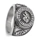 thumbnail image 2 of Anillo masculino ligero Qarigey estilo Simple accesorios de joyería para dedos color acero 9#, 2 of 6