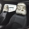 thumbnail image 4 of 2 PCS Car Headrest Cover, Cows Grazing On The Meadow 1 Soft Car Seat Head Rest Cover Protector Interior Car Accessories Seat Covers for Cars Truck Auto Only Covers, 4 of 8
