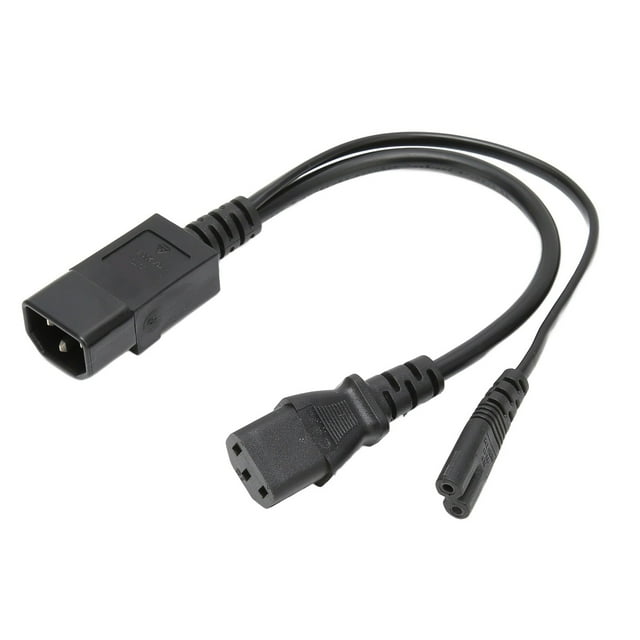 Cable de Alimentación ANGGREK 1 En 2 Diseño de Salida 10A 250V IEC320 C14 Macho a C13 C7 Impermeable
