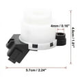 thumbnail image 4 of 3X 5 Pins Ignition Switch for Grandis 2004 - 2010 MN113754,3 * Car Ignition Starter Switch,White & black, 4 of 5
