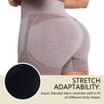 thumbnail image 5 of Endives Yoga Shorts for Women Butt Lifting Summer Bottoms Workout Short Stretchy Breathable High Waisted Athletic Running Tummy Control Biker Shorts for Women, 5 of 6
