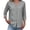 Grey, variant on Cooling Shirts for Women Kelon Ladies Tops and Blouses Long Sleeve V Neck Summer Loose Fit Tops Trendy Dressy Casual Work Blouses, 5XL