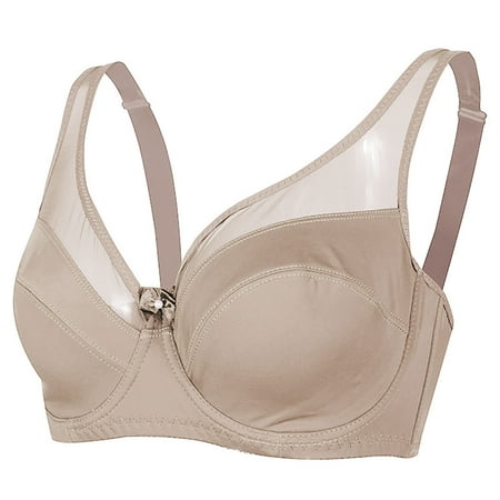 

Size Gathered Big Steel Bra Women s Underwear Plus Without Ring Ultra-thin