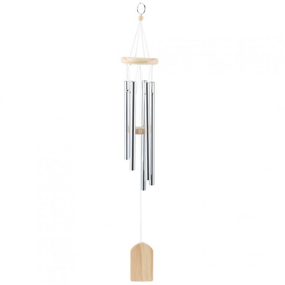 Garden , 25.6in Sturdy And  Swing With Wind  Stylish Windchime, 6 Tubes Decor Life For Indoors Outdoors