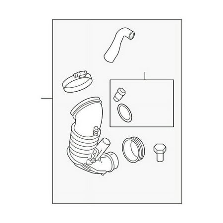 Genuine OE BMW Pipe Assembly - 13-71-7-808-156