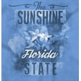 thumbnail image 2 of Florida FL Cute State Flower Souvenir Women's T Shirt Ladies Tee Brisco Brands S, 2 of 6