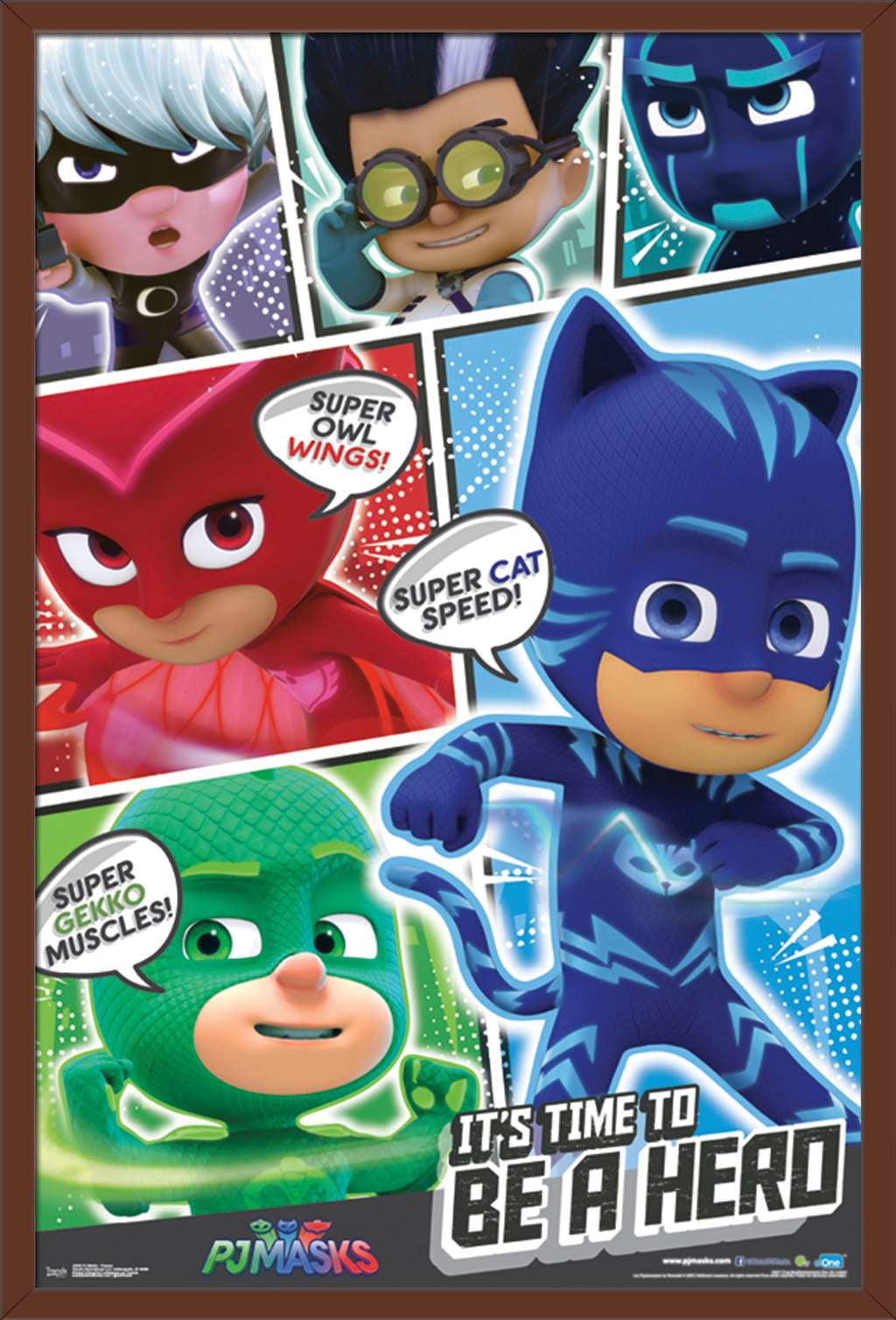 PJ Masks Powers Poster