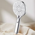thumbnail image 4 of Turbo Shower Head - Home Bath Shower Nozzle,5 Bathing Modes Water Heater Filter Showerhead,One Pressurised Water Stop Function Shower Head, 4 of 8