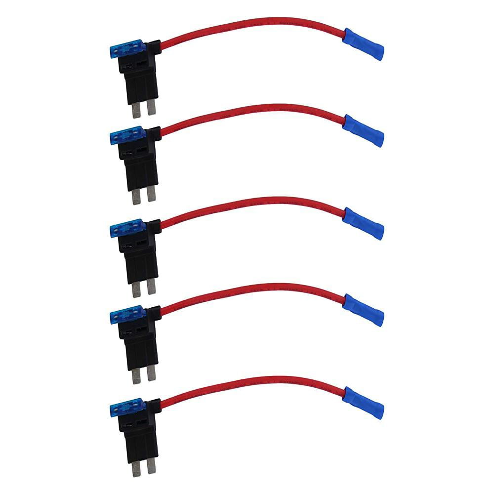 ABN Fuse Tap Add a Circuit Kit Standard ATO Fuse Blade Adapter NOT Mini 2-Pack