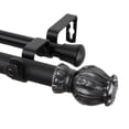 thumbnail image 2 of Regent 1" Double Curtain Rod-Color:Mahogany,Size:160-240", 2 of 4