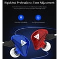 thumbnail image 3 of Nuevo Deporte Auriculares Con Cable Reducción De Ruido En El Oído Auricular Estéreo Bajo Auricular Advancent EL013823-02, 3 of 5