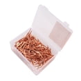 thumbnail image 4 of 250 clavos de herradura chapados en cobre, resistentes al óxido, para equitación, suministros para mascotas, 47,5 mm, E4, 4 of 14