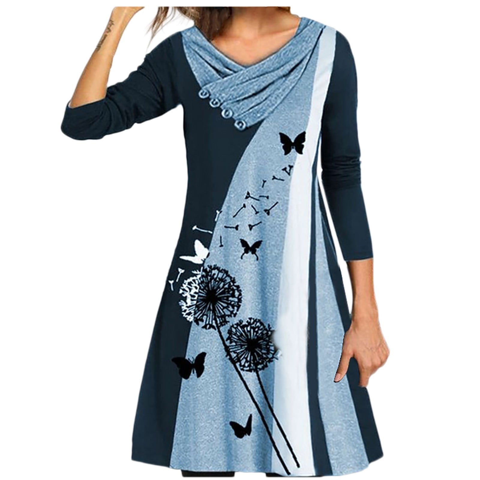 navy blue dress for baby girl Winter Wish Slip Dress main image 0
