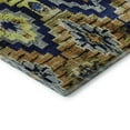 thumbnail image 3 of Addison Rugs Mayfield Premium Machine Washable Transitional Aztec Navy Runner Rug, 2'3" x 7'6", 3 of 6