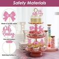 thumbnail image 1 of Kearding Juego de adornos para cupcakes de bebé de amplia aplicación de 32 piezas para diversas ocasiones y celebraciones fáciles Kits de decoración para fiestas, 1 of 6