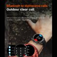 thumbnail image 2 of Outdoor Sports Smart Watch 1.53" Blue Tooth Call Waterproof Heart Rate Health Watches LED Flashlight Compass NFC Men Smartwatch, 2 of 5