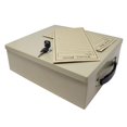 thumbnail image 3 of Caja de seguridad Nadex ignífuga con cerradura de llave, 3 of 4