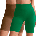 thumbnail image 1 of Set De 2 Short Biker Mujer Shores Deportivos Unitalla Dama Chort Gym, 1 of 5