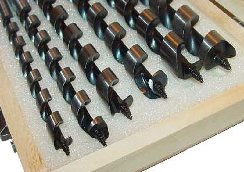 6 Piece 9 Inch Augerss Woodworking Drill Bit Set Wood