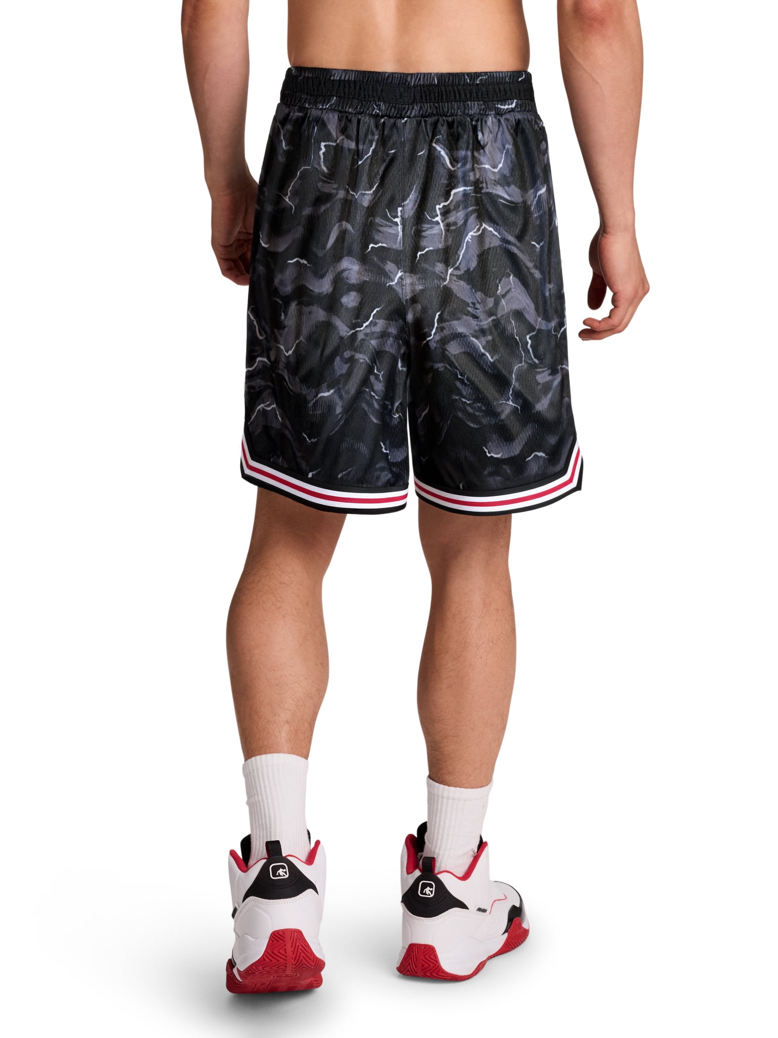 AND1 Men's and Big Men's Challenger Short, 8" inseam, Sizes XS-5XL