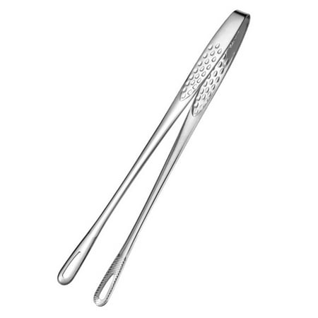 

FAIOIN Stainless Steel Barbecue Clamp Tongs for Extra Long Tweezer Food Tongs Kitchen