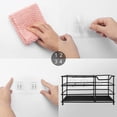 thumbnail image 5 of Soporte para cepillos de dientes Sailing negro de acero inoxidable montado en la pared, 5 of 5