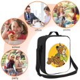 thumbnail image 2 of Bolsa de almuerzo Scooby Doo, linda bolsa de almuerzo con aislamiento, contenedor de almuerzo reutilizable, bolsa de almuerzo térmica, bolsa de mano para picnic, viajes al aire libre, 2 of 5