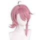 thumbnail image 2 of Peluca corta para cosplay, color rosa, sintética, color anime, con cucurucho, 40 cm, 2 of 3