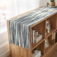 thumbnail image 6 of Table Runners 72 Inches Long Dress Scarves, Sage Green Grey Vintage Farmhouse Kitchen Table Runner, Coffee Tablerunners, Retro Abstract Art 16x72 Inch, 6 of 9