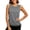 Gray, variant on Women's Workout Tank Top, Loose Fit Drawstring Hem Running Pilates Yoga Gym Shirt, Breathable Casual Athletic Top for Spring Summer Fall, Daily Wear or Outdoor Sports, 2026 Limited-time Offer