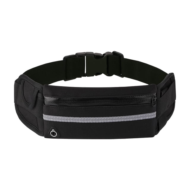 Running Waist Pack, Waterproof Fitness Waist Bag, Cycling Waist Belt, Water Bottle Holder, Sports Waist Pouch, Mobile Phone Storage, Reflective Running Pack, Travel Waist Bag