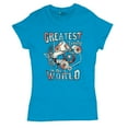 thumbnail image 5 of Greatest Country in the World T-Shirt Cowgirl Cowboy Girlfriend Southwest Rodeo Country Western Rancher Women's Tee, 5 of 7